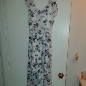 Summer maxi smocked dress